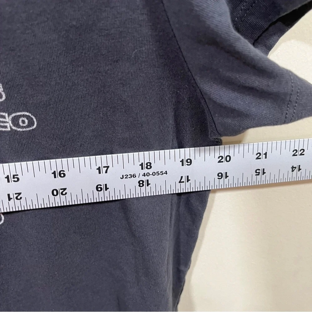 Mother denim Women's The Boxy Goodie Goodie Tee, Mother World Tour size M - Picture 6 of 6